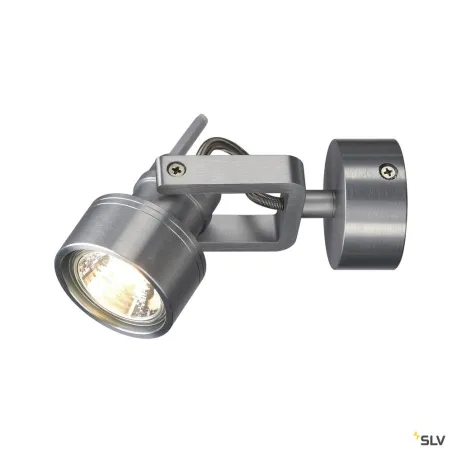 INDA, applique et plafonnier intérieur, alu brossé, GU10/QPAR51, 50W max
