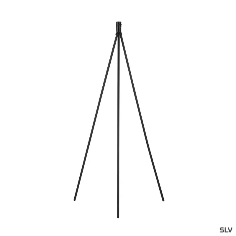 FENDA, lampadaire intérieur, trépied, noir, E27, 40W max, sans abat-jour