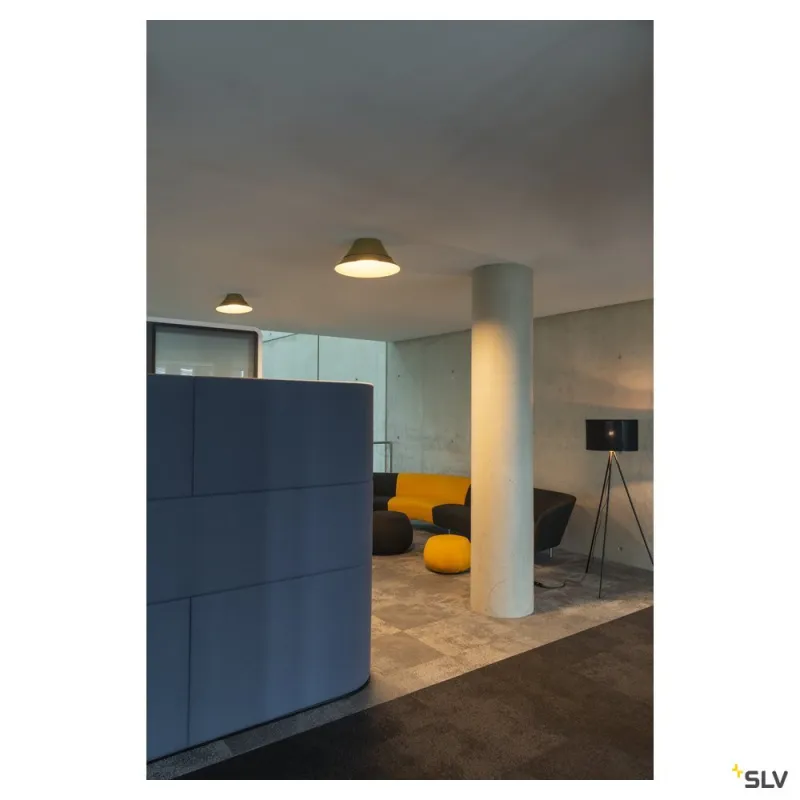 FENDA, lampadaire intérieur, trépied, noir, E27, 40W max, sans abat-jour