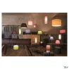 FENDA, lampadaire intérieur, trépied, noir, E27, 40W max, sans abat-jour