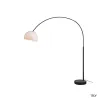 FENDA BOW BASE, lampadaire intérieur, noir, E27, 25W max, sans abat-jour