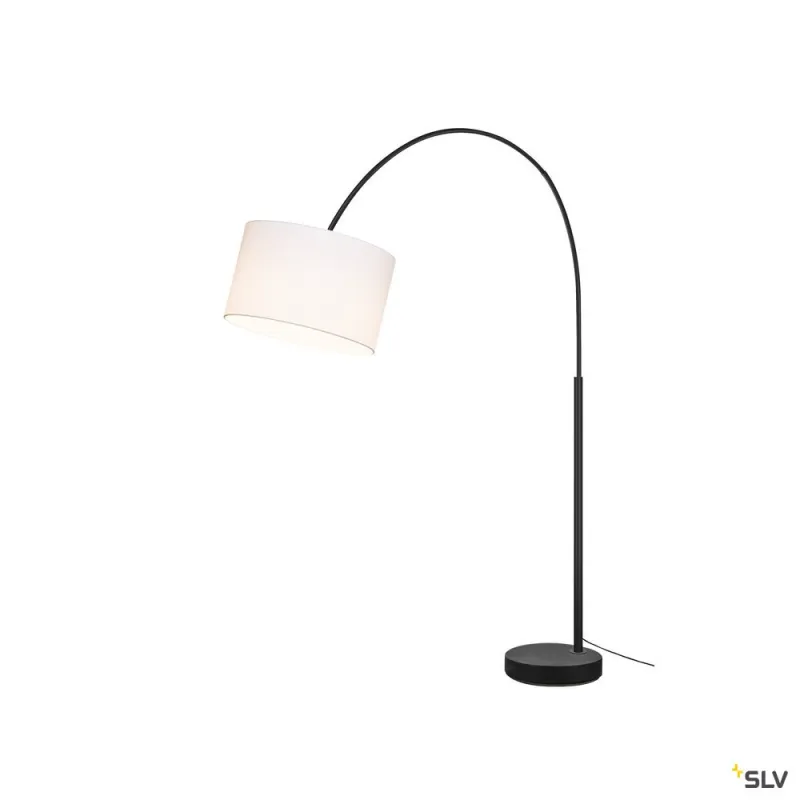 FENDA BOW BASE, lampadaire intérieur, noir, E27, 25W max, sans abat-jour