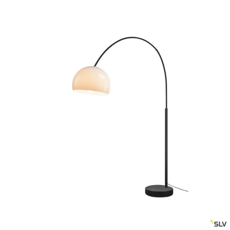 FENDA BOW BASE, lampadaire intérieur, noir, E27, 25W max, sans abat-jour