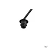FENDA BOW BASE, lampadaire intérieur, noir, E27, 25W max, sans abat-jour