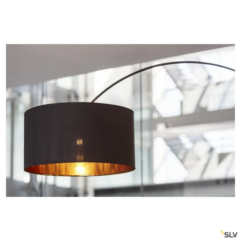 FENDA BOW BASE, lampadaire intérieur, noir, E27, 25W max, sans abat-jour