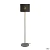 ADEGAN MANILA, lampadaire extérieur, inox/anthracite, E27, 15W max, IP44