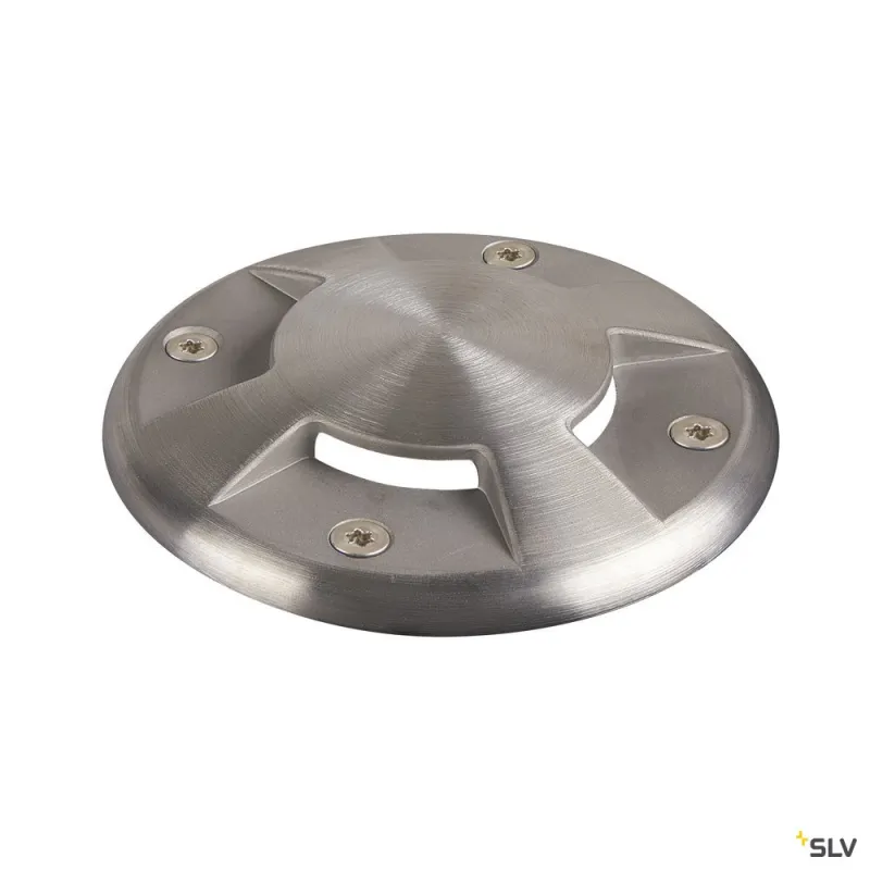 SMALL PLOT, encastré de sol extérieur, cache, 4 fenêtres, inox, inox 316