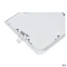 SENSER 18, encastré de plafond intérieur, carré, blanc, LED, 9,7W, 4000K