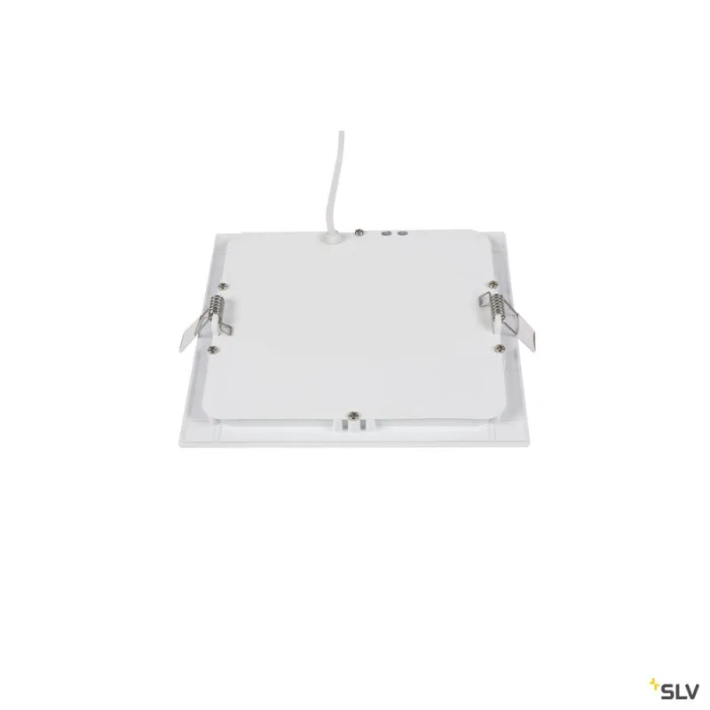 SENSER 18, encastré de plafond intérieur, carré, blanc, LED, 9,7W, 4000K