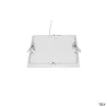 SENSER 18, encastré de plafond intérieur, carré, blanc, LED, 9,7W, 4000K