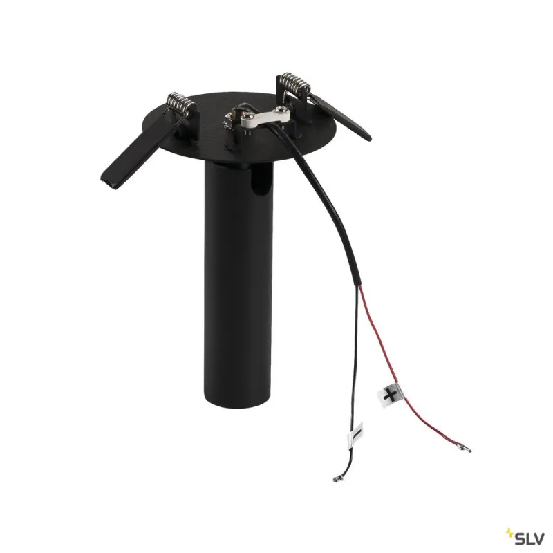 KARPO 30, encastré de plafond ou mural intérieur, noir, LED, 7,5W, 3000K