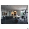 KARPO 30, encastré de plafond ou mural intérieur, noir, LED, 7,5W, 3000K