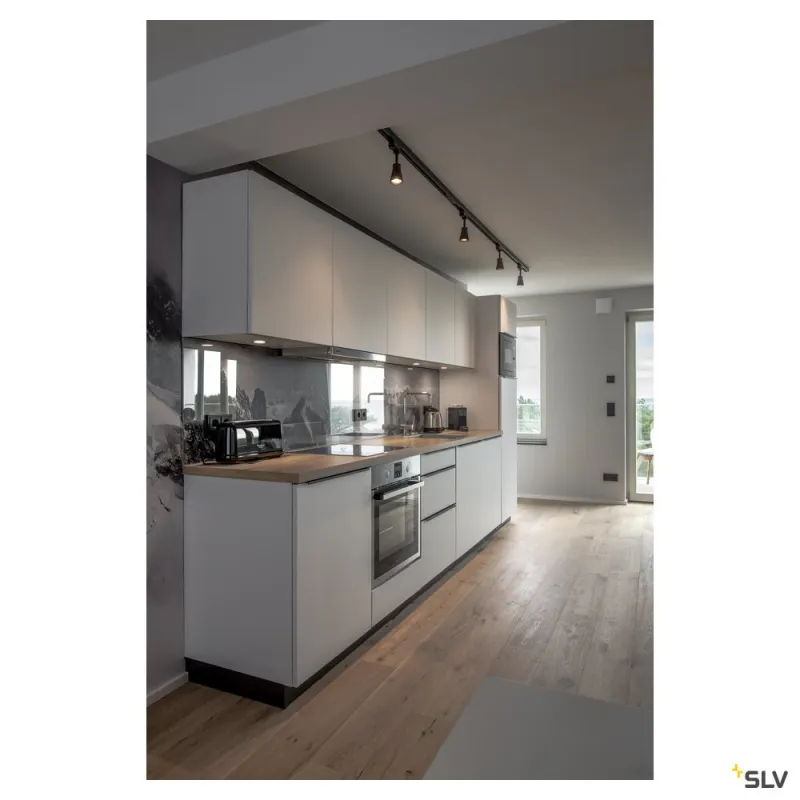 DL 126, encastré de plafond ou mural intérieur, chrome, LED, 2,8W, 3000K