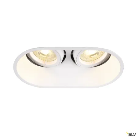 HORN, encastré de plafond intérieur, double, blanc, GU10/QPAR51, 25W max