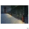 RUSTY® SLOT 50, borne extérieure, fonte rouillée, LED, 8,6W, 3000K, IP55