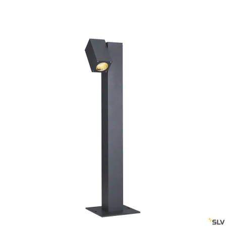 THEO PATHLIGHT, borne extérieure, simple, anthracite, GU10, 7W max, IP44