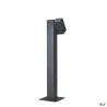 THEO PATHLIGHT, borne extérieure, simple, anthracite, GU10, 7W max, IP44