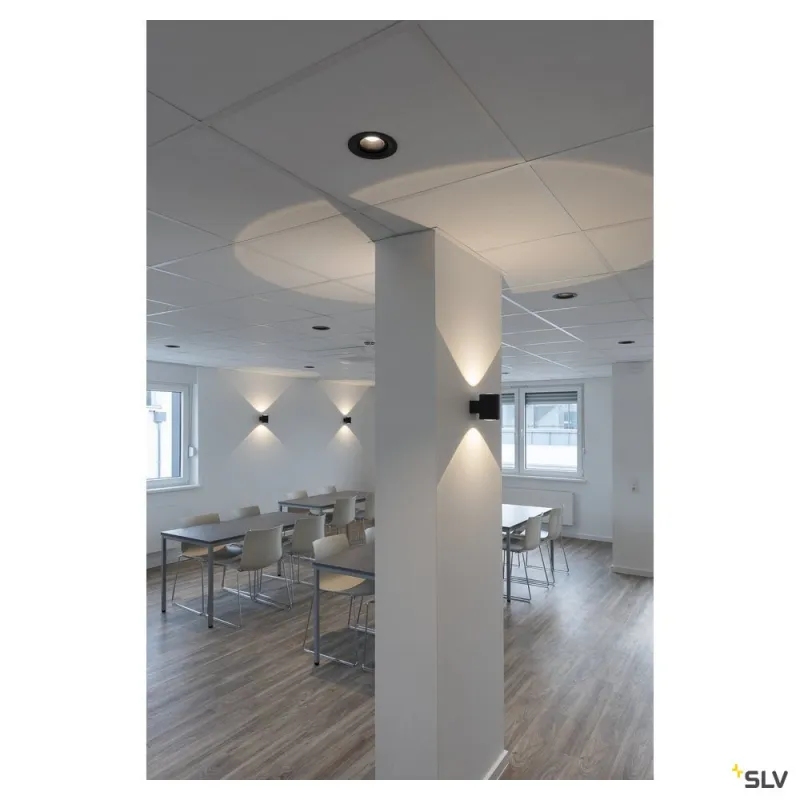 OCULUS UP/DOWN, applique intérieure, up/down, noir, LED, 15W, 2000-3000K