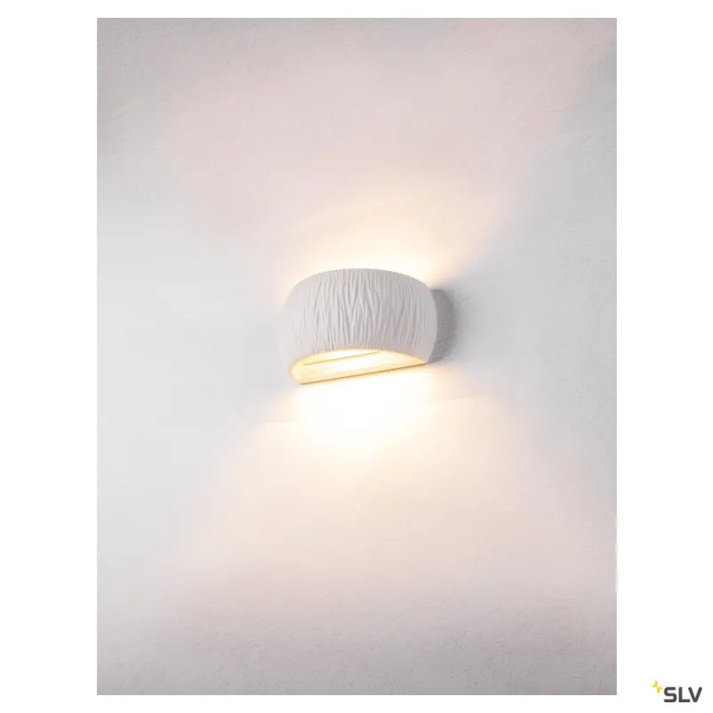 PLASTRA, applique intérieure, incurvé, blanc, R7s 118mm/QT-DE12, 20W max