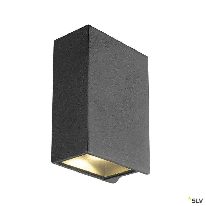 QUAD UP/DOWN 15, applique extérieure, anthracite, LED, 8,6W, 3000K, IP44