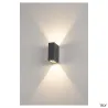 QUAD UP/DOWN 15, applique extérieure, anthracite, LED, 8,6W, 3000K, IP44