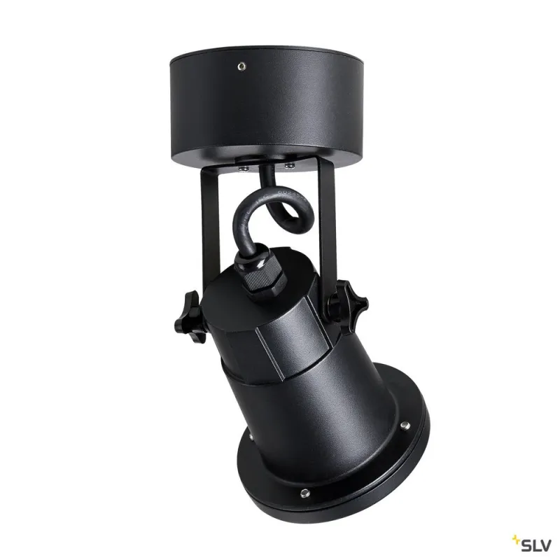 NAUTILUS 25, applique et plafonnier extérieur, noir, GU10, 11W max, IP54
