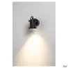 NAUTILUS 25, applique et plafonnier extérieur, noir, GU10, 11W max, IP54