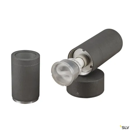 ASTINA, applique extérieure, anthracite, GU10/TCR50-SE, 2x 11W max, IP44