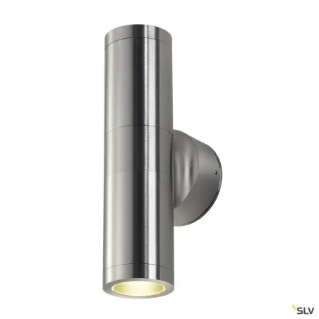 ASTINA, applique extérieure, alu brossé, GU10/TCR50-SE, 2x 11W max, IP44