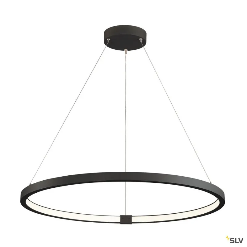 ONE 80, suspension intérieure, noir, LED, 35W, 3000K/4000K, variable Dali