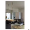 HELIA 30, suspension intérieure, laiton brossé, LED, 10W, 3000K, variable
