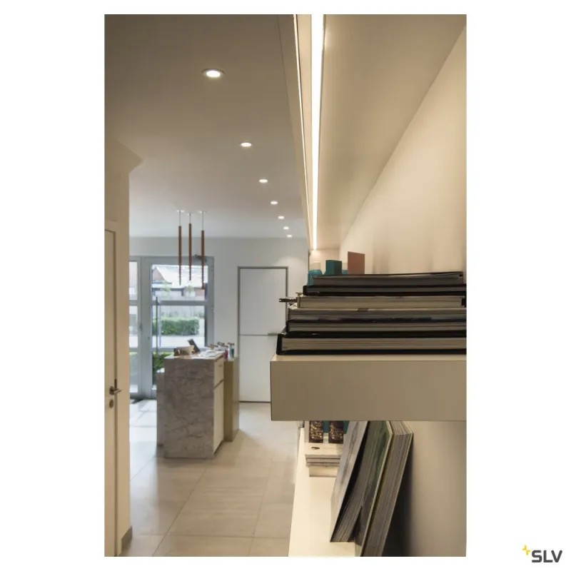 HELIA 30, suspension intérieure, laiton brossé, LED, 10W, 3000K, variable
