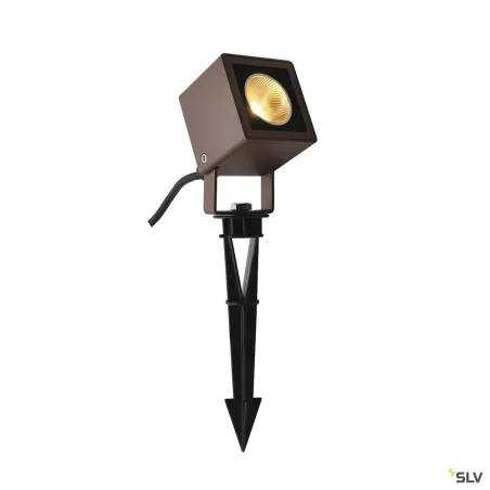 NAUTILUS 10, projecteur extérieur, carré, rouille, LED, 8,5W, 3000K, IP65