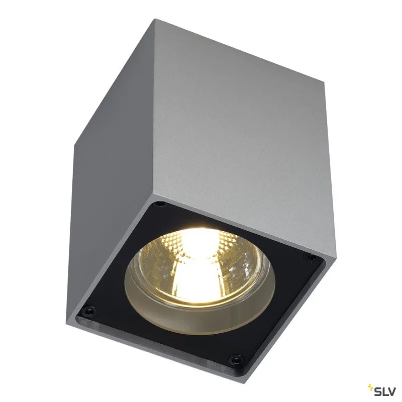 ALTRA DICE, plafonnier intérieur, simple, gris/noir, GU10/QPAR51, 35W max