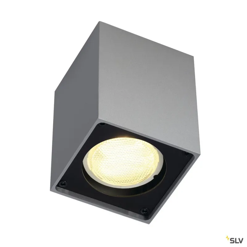 ALTRA DICE, plafonnier intérieur, simple, gris/noir, GU10/QPAR51, 35W max