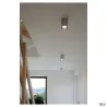 ALTRA DICE, plafonnier intérieur, simple, gris/noir, GU10/QPAR51, 35W max