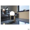 TONILA, lampe à poser intérieure, noir/laiton, LED, 1,6W, 2700K, sans fil