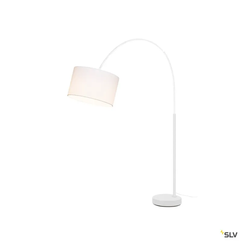 FENDA BOW BASE, lampadaire intérieur, blanc, E27, 25W max, sans abat-jour