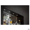 DEKLED, encastré de plafond ou mural intérieur, aluminium, LED, 1W, 3000K