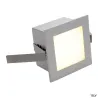 FRAME BASIC, encastré de plafond ou mural intérieur, gris, LED, 1W, 3000K