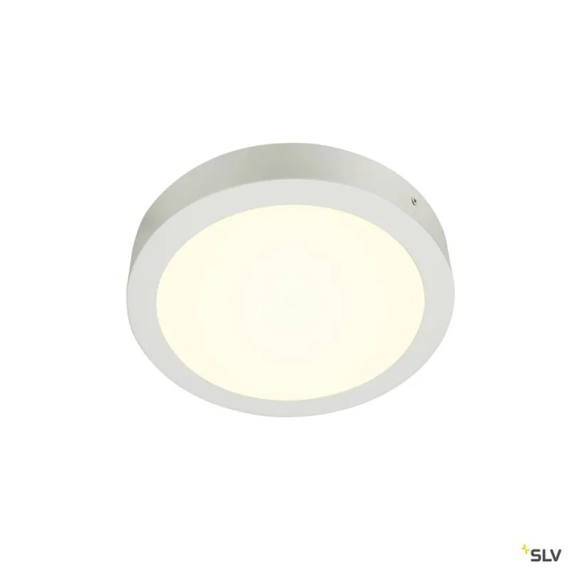 SENSER 24, applique et plafonnier intérieur, rond, blanc, LED, 15W, 4000K