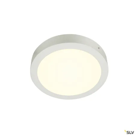 SENSER 24, applique et plafonnier intérieur, rond, blanc, LED, 15W, 4000K