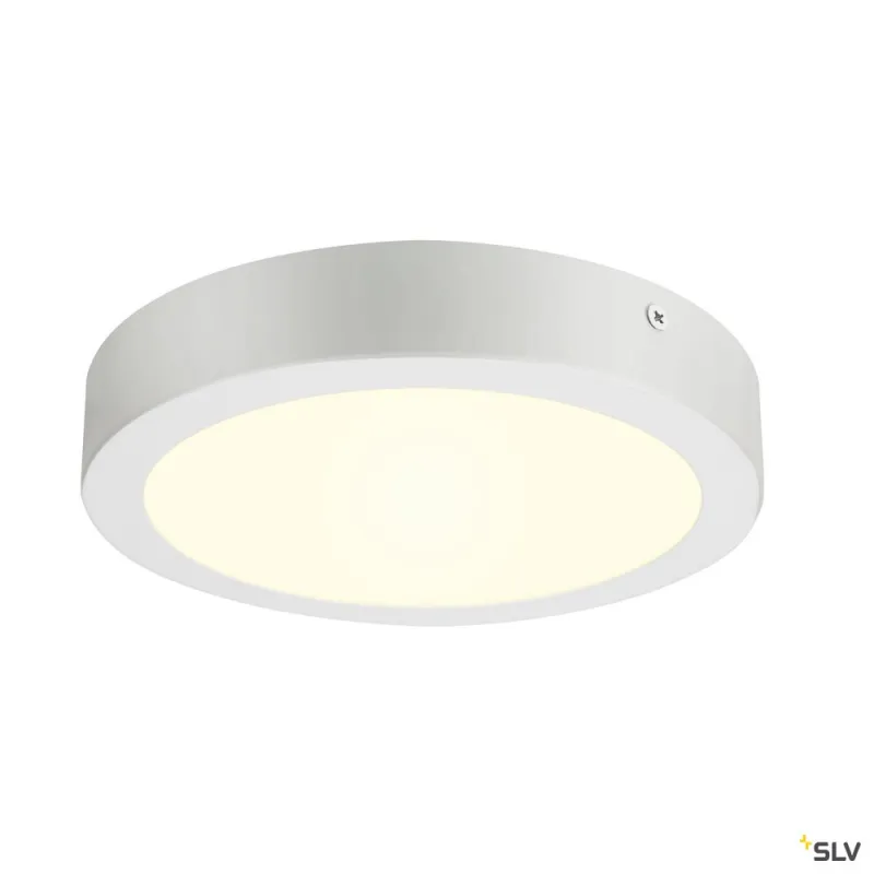 SENSER 24, applique et plafonnier intérieur, rond, blanc, LED, 15W, 4000K