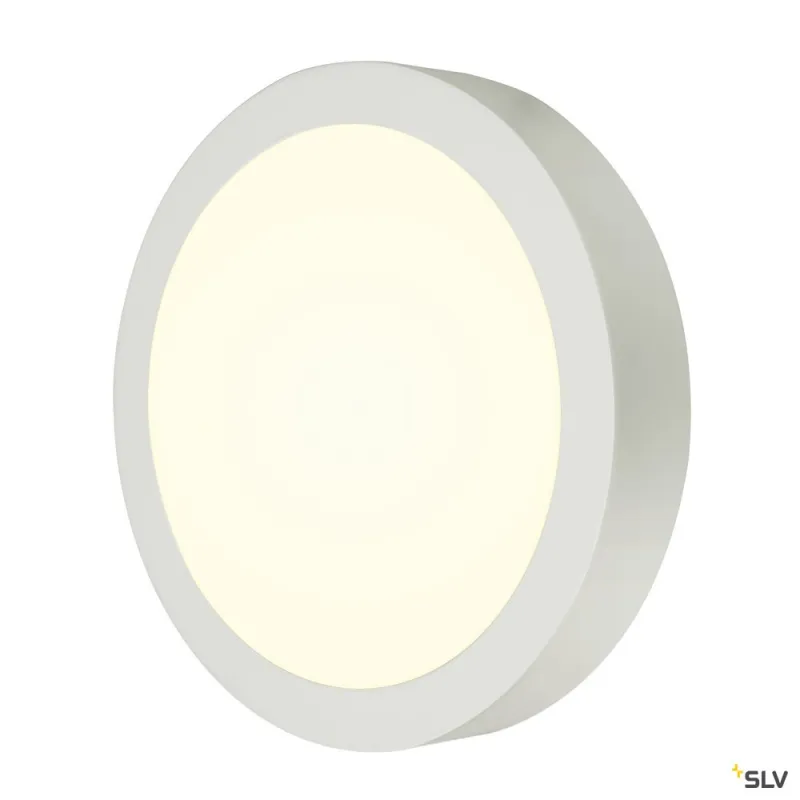 SENSER 24, applique et plafonnier intérieur, rond, blanc, LED, 15W, 4000K