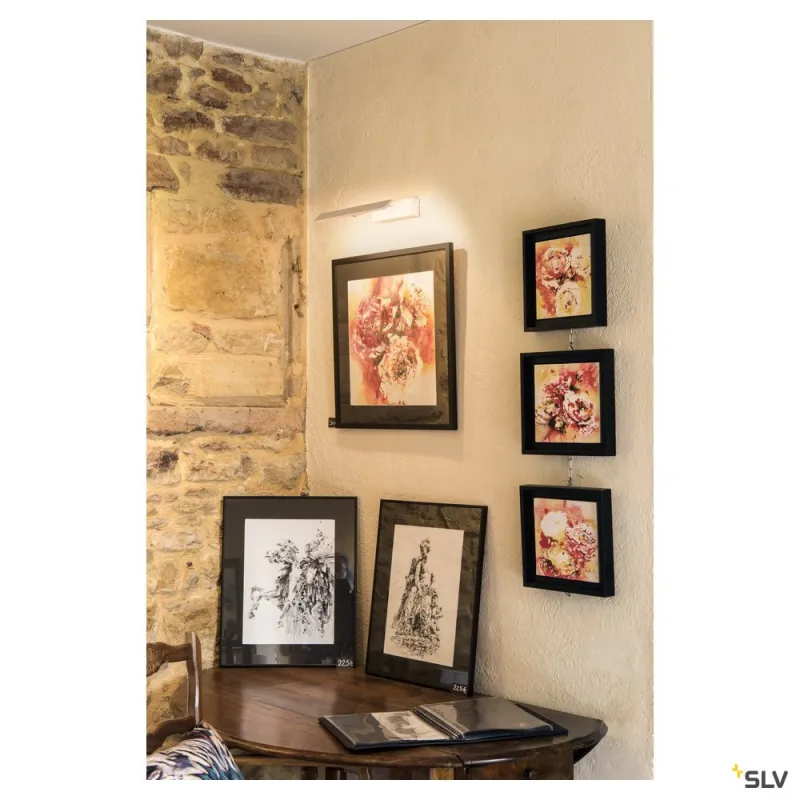 RETRATO, applique intérieure, blanc mat/chrome, LED, 12W, 3000K, variable