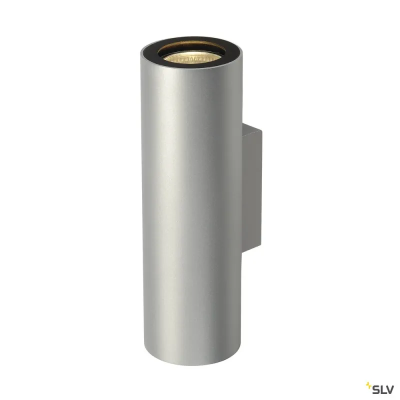 ENOLA B, applique intérieure, gris/noir, GU10/QPAR51, 2x 50W max, up/down