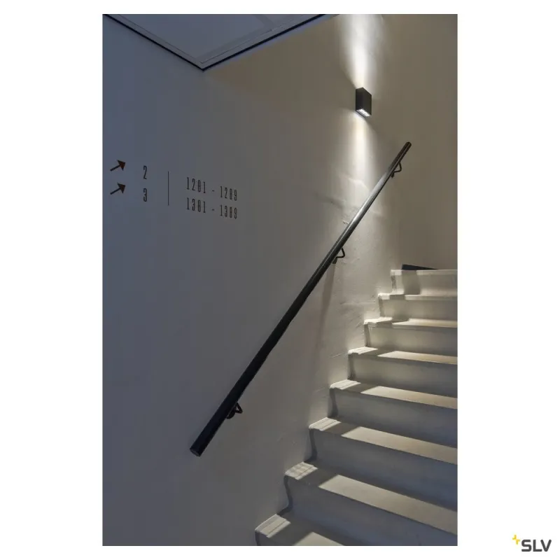 BIG QUAD UP/DOWN, applique extérieure, anthracite, LED, 8,2W, 3000K, IP54
