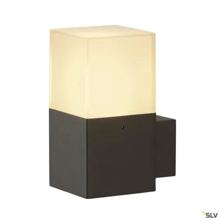 GRAFIT, applique extérieure, carré, anthracite, E27/TC-DSE, 11W max, IP44