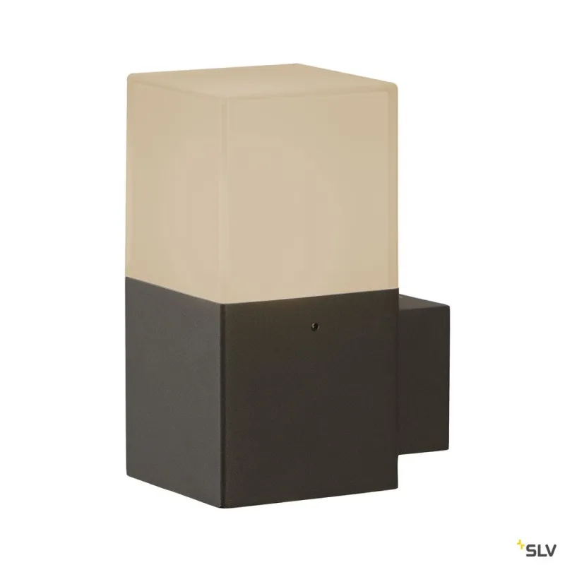 GRAFIT, applique extérieure, carré, anthracite, E27/TC-DSE, 11W max, IP44