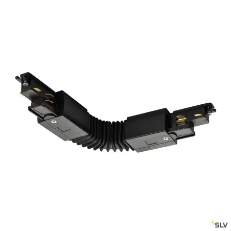 S-TRACK, connecteur flexible, Dali, pour rail 3 allumages, intérieur, noir